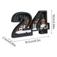 thumbnail image 2 of 3D Layered Wooden December 25 Number Scene Tabletop Ornament For Home Holiday, 2 of 6