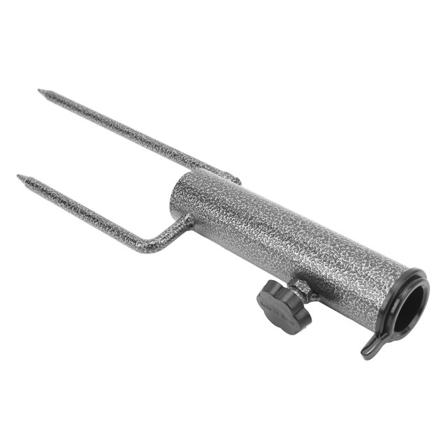 Beach Umbrella Sand Anchor, Heavy Weight Parasol Insert Flag Pole Bracket Steel For Yard