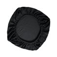 thumbnail image 4 of Removable Computer Chair Slipcovers Swivel Chair Seat Covers Comfortable Stretch Black, 4 of 9