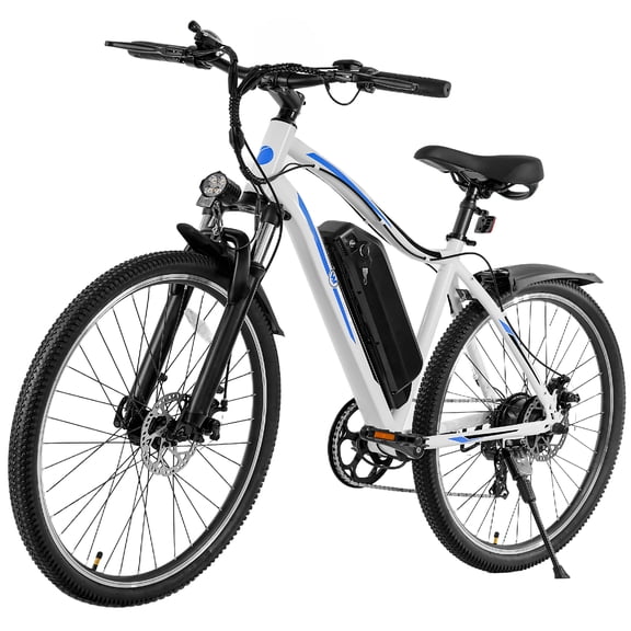 C INVERTER 27.5" Electric Bike for Adults, 500W Motor 48V 624Wh Removable Battery 91km Max Range 32km/h Max Speed Electric Bicycle Mountain Bike E-Bike with Lockable Suspension