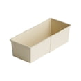 thumbnail image 1 of Telescopic Polypropylene Storage Box - Expandable Cabinet Organizer 18.5x8.27x5.91in for Kitchen Snacks/Cans, （Beige）, 1 of 6