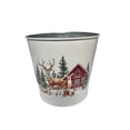 thumbnail image 3 of 6" Round Planter (Red Truck, Snowman, Reindeers) (Asstd) - Set of 3, 3 of 3