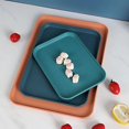 thumbnail image 3 of Storage Tray Stackable Modern Simple Style Cup Holding Vegetable Fruit Plates for Home, 3 of 8