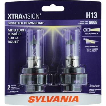 Phares halogènes XtraVision H13 de SYLVANIA