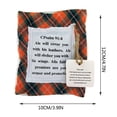 thumbnail image 3 of Handmade Pocket Prayer Quilt with Cross Inside, Individually Sewn Mini Scripture Quilt with Poem, Comfort Gift for Friends and Family, 3 of 6