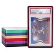 thumbnail image 1 of DiaoTu PSA Slab Bumper Case, Metal Graded Cards Slab Magnetic Protector for 35pt PSA/CGC/CCIC Graded Cards|Scratch Resistant | Stackable | UV Resistant | RED, 1 of 5