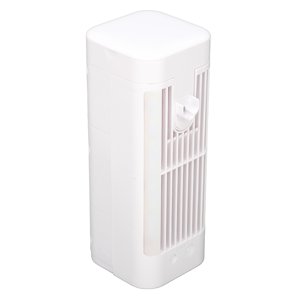 USB Portable Air Conditioner Fan, Low Noise Portable Air Conditioner Lightweight 3 Speeds ABS Night Light  for Home