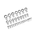 thumbnail image 2 of kurtrusly Outdoor Fishing Rod Guides Tips Fishing Guides Eyes Line Rod Guide Eyes 33pcs, 2 of 9