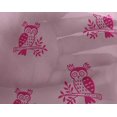 thumbnail image 4 of oneOone Georgette Viscose Fabric Branch & Owl Block Print Sewing Fabric BTY 42 Inch Wide, 4 of 4