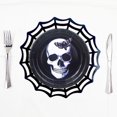 thumbnail image 2 of Assiette ronde 8ct 9po - tête de mort, 2 of 5