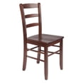 thumbnail image 4 of Winsome Groveland Table à manger carrée 5 pièces avec 4 chaises en finition noyer, 4 of 9