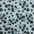 thumbnail image 1 of oneOone Rayon Light Blue Fabric Floral Fabric For Sewing Printed Craft Fabric By The Yard 56 Inch Wide, 1 of 4