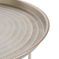thumbnail image 4 of Kate and Laurel Table Basse Moderne Mahdavi au Design Unique et Sophistiqué, Argent, 4 of 8