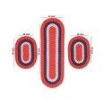 thumbnail image 5 of Better Trends SS-3PCB2472AMS Ensemble de Tapis Tressé Réversible Country 24 x 72 Po. - Americana - 3 Pcs, 5 of 5