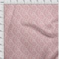 thumbnail image 4 of oneOone Cotton Poplin Light Pink Fabric Tropical Craft Projects Decor Fabric Printed By The Yard 56 Inch Wide, 4 of 5