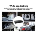 thumbnail image 4 of Water Container Tank, Leakproof 85mm Inlet Easy Fill Up 26 X 13.4 X 5.5in Universal Fit RV  Water Holding Tank 8 Gallons  for Boats for Trailers, 4 of 7