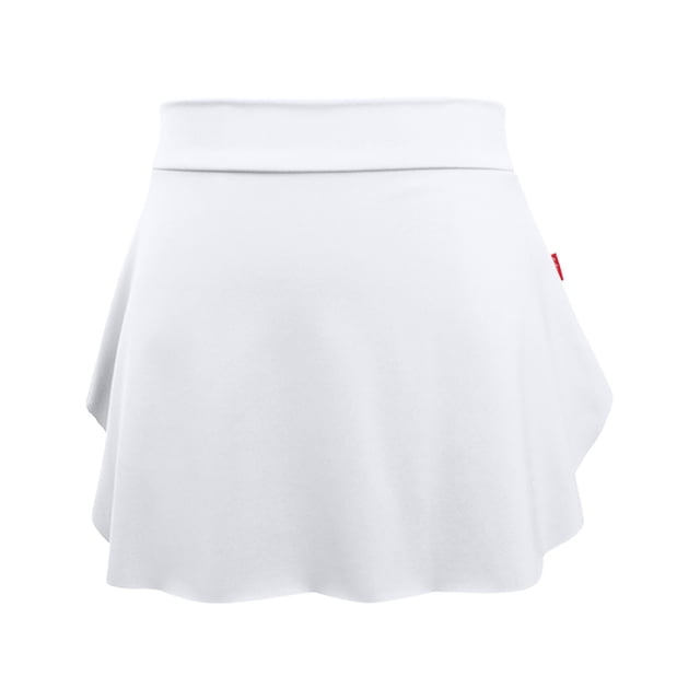 Womens Elastic Ballet Dance Skirt - Pull On Side Split Mini Skirt - Suitable for Skating Gymnastics Performance Daily Wear