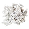 thumbnail image 2 of 50Pc Invisible Traceless Wall Mount Photo Picture Nail Hook Hanger 15x30mm, 2 of 8