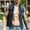 Dark Blue, variant on TIMIFIS Black Men's Denim vests,Sleeveless Jacket Slim Vintage Casual Ripped Summer Fall Button Lapel Jean vests for Men Fashion Jacket
