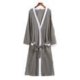 thumbnail image 3 of LSLJS Mens Robe Winter Loose Fallow Couples Bathrobe Long Nightgown Nightgown, Robes Gifts for Men, 3 of 7