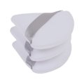 thumbnail image 5 of Black White Triangle Velvet Powder Cosmetic Puffs Mini Makeup Sponge Make Up Tools, 5 of 5
