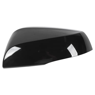 Black Fadeless Weather Resist Rearview Mirror Cover Cap, Enhance Look, Easy Installation, Original Sizes, Applicable with Turn Signal Lights, for
