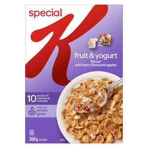 Kellogg's Special K Céréales de fruits et de yogourt, 360g