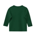 thumbnail image 4 of Plebaso Garçons Filles T-Shirts à Manches 3/4 Col Rond Blouse T-Shirt Basique Hauts Décontractés Unis T-Shirts Légers, 4 of 5