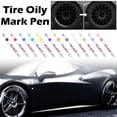 thumbnail image 4 of HLONK Colorful Waterproof Cars Wheel Tire Oily Mark Pen Auto Paint Pen Tool T8S2, 4 of 9