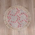 thumbnail image 4 of QJUHUNG Lace Round Tablecloth Embroidery Coffee Table Cover for Dining Room Picnic Wedding Party Banquet Home Decor, 4 of 4