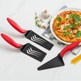 thumbnail image 4 of Oleegame 1PC Kitchen Utensils Set Stainless Steel Pizza Spatula Transfer Shovel Triangle Spatula Long Dish Spatula Frying Spatula Baked Pizza Transfer Tool, 4 of 4