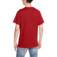 thumbnail image 2 of Alternative Men's Basic Crew T-Shirt, Apple Red, Large, 2 of 2