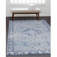 thumbnail image 4 of Emerald Duluth Navy & Teal 6'7" x 9'7" Area Rug, 4 of 5