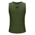 thumbnail image 4 of Styesk Tank Tops Men Fashionable Men's Round-neck Solid Color Mesh Drying Sleeveless, 4 of 6