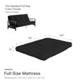 thumbnail image 4 of DHP Kali 8" Thermobonded High Density Polyester Fill Futon Mattress, Full Size, 4 of 6