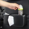 thumbnail image 4 of Miulika Universal Car Front Back Seat Organizer Detachable Umbrella Holder Bucket Gray, 4 of 9
