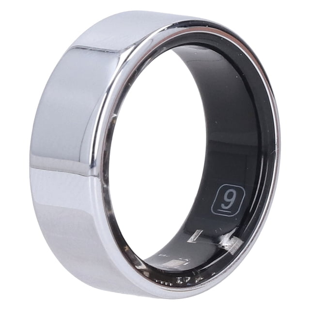 Smart Ring Health Tracker, IP68 Water Resistant Multiple Sport Modes Step Counter Calorie Tracking Fitness Tracker Ring for Sports, Real Time Synchronization With Phone