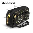 thumbnail image 4 of Leather Portable Travel Small Makeup Bag, Multifunctional Storage Bag, Interesting Ants Ecological Pencil Case, 4 of 4
