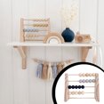 thumbnail image 2 of Jouet Abacus en Bois Perles Comptage Jouets Simple Design de Jouet Abacus Éducation Précoce Apprentissage des Maths Jouets Accessoire Éducatif Décoration Maison Bleu, 2 of 9