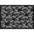 thumbnail image 1 of Ahgly Company Machine Washable Indoor Rectangle Transitional Gray Area Rugs, 2' x 4', 1 of 7