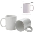 thumbnail image 4 of PreAsion 72 pcs 11 oz Blank Sublimation Ceramic Mugs Set Heating Transfer Press Sublimation Porcelain Mugs, 4 of 8