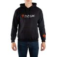 thumbnail image 1 of Magic : The Gathering Logo Chandail à Capuchon Noir pour Homme (Très Grand), 1 of 2