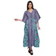 thumbnail image 3 of Moomaya Caftan pour Femmes Grande Taille Tenue d'Été Sortie de Plage Kimono Robe Caftan, 3 of 6