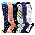 thumbnail image 2 of XZNGL Compression de Sport de Loisirs pour Hommes et Femmes, Tube Long de Compression pour Sports de Plein Air, Course et Mise en Forme, 6 Pcs, 2 of 2