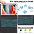 thumbnail image 1 of Graflsoa Universal Bluetooth Keyboard Case with Backlit Touchpad for 9-11 Inch Tablets, Compatible with iPad, Samsung Galaxy Tab, and More - Durable PU Leather & ABS Plastic Design, 1 of 7