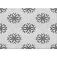 thumbnail image 1 of Ahgly Company Machine Washable Indoor Rectangle Transitional Platinum Gray Area Rugs, 2' x 5', 1 of 7