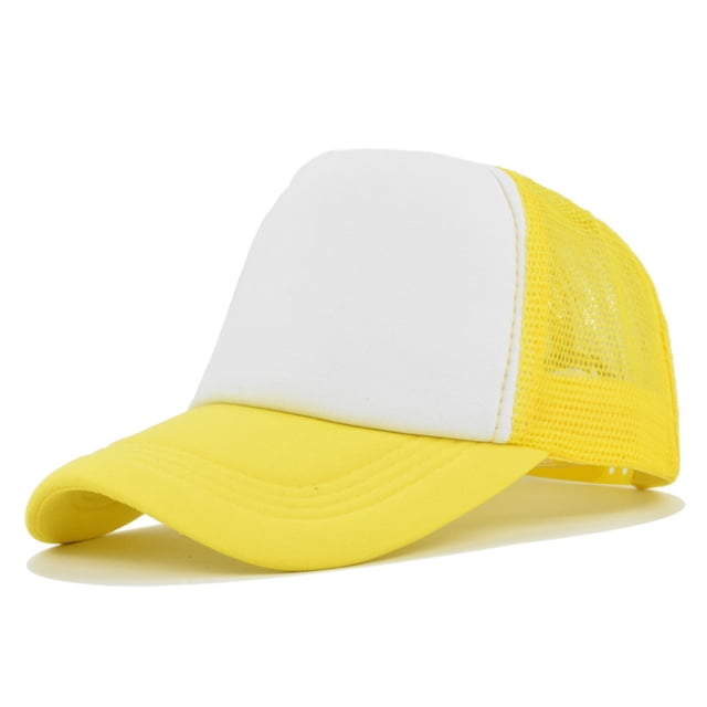 Mens and Womens Sponge Color Matching Simple Casual Peaked Cap Travel Holiday Sports Baseball Cap