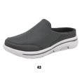 thumbnail image 1 of serony 1 Paire de Sandales pour Femmes Style Décontracté Portable en Maille Respirante Design Simple Gris Foncé Taille 43, 1 of 9