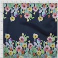 thumbnail image 2 of oneOone Silk Tabby Fabric Floral & Cactus Panel Print Sewing Fabric BTY 42 Inch Wide, 2 of 3