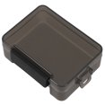 thumbnail image 3 of Black Plastic Jewelry Storage Box for Home 4.5 x 3.2 x 2.8 Inches, 3 of 8
